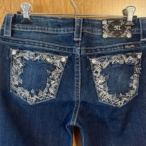 NWOT MISS ME JEAN mid-rise easy boot style JE8221ER